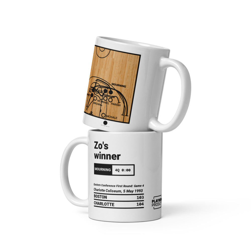 Charlotte Hornets Greatest Plays Mug: Zo's winner (1993)