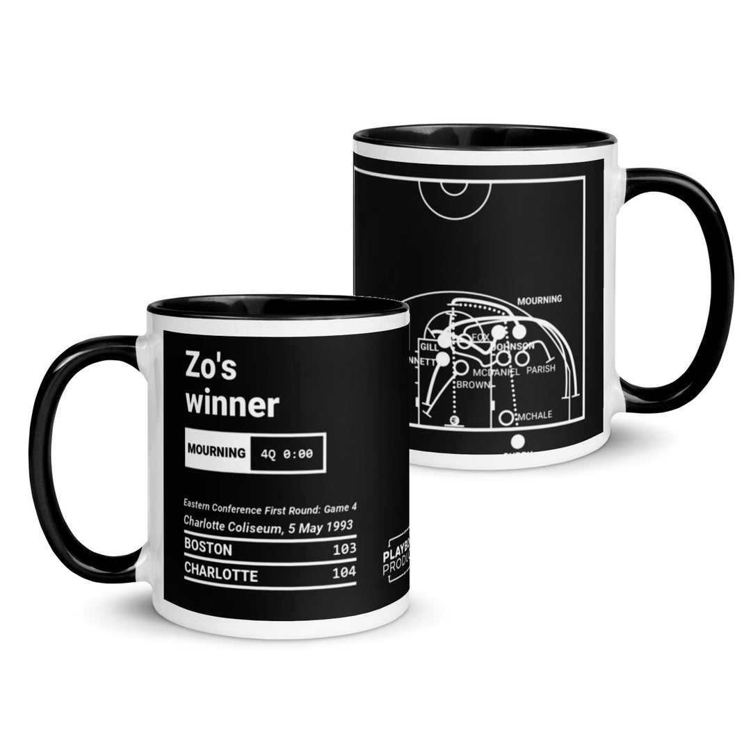 Charlotte Hornets Greatest Plays Mug: Zo's winner (1993)