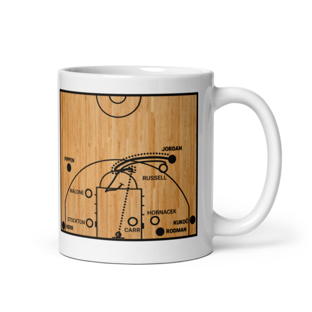 Chicago Bulls Greatest Plays Mug: Jordan's last shot (1998)