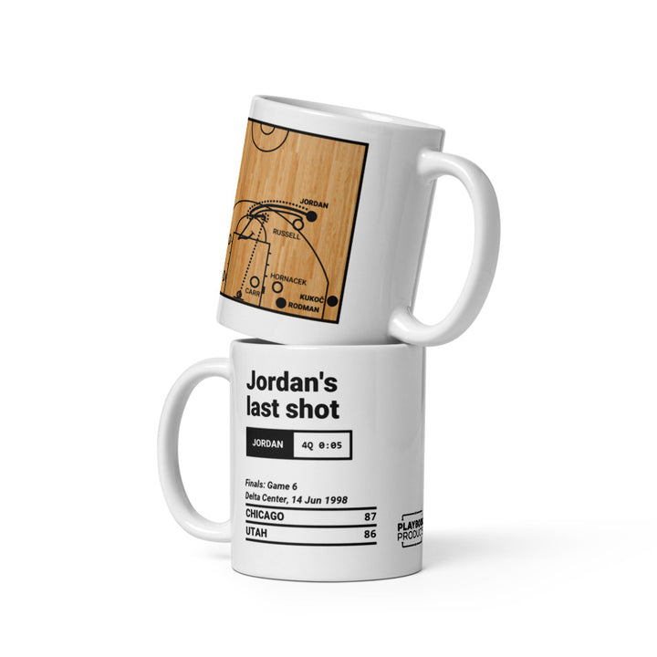 Chicago Bulls Greatest Plays Mug: Jordan's last shot (1998)