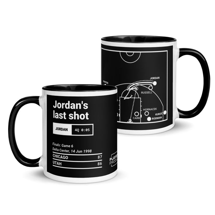 Chicago Bulls Greatest Plays Mug: Jordan's last shot (1998)