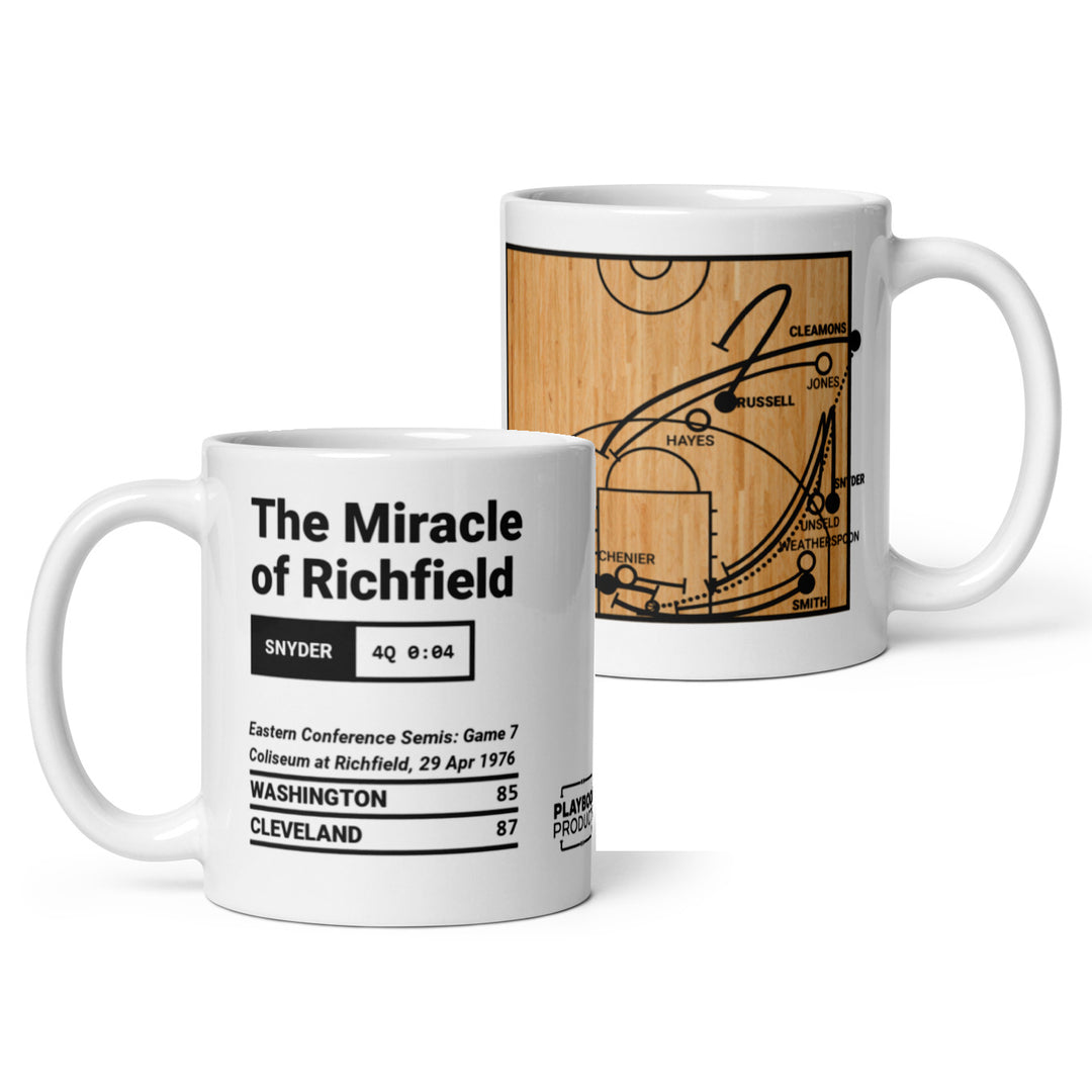 Cleveland Cavaliers Greatest Plays Mug: The Miracle of Richfield (1976)