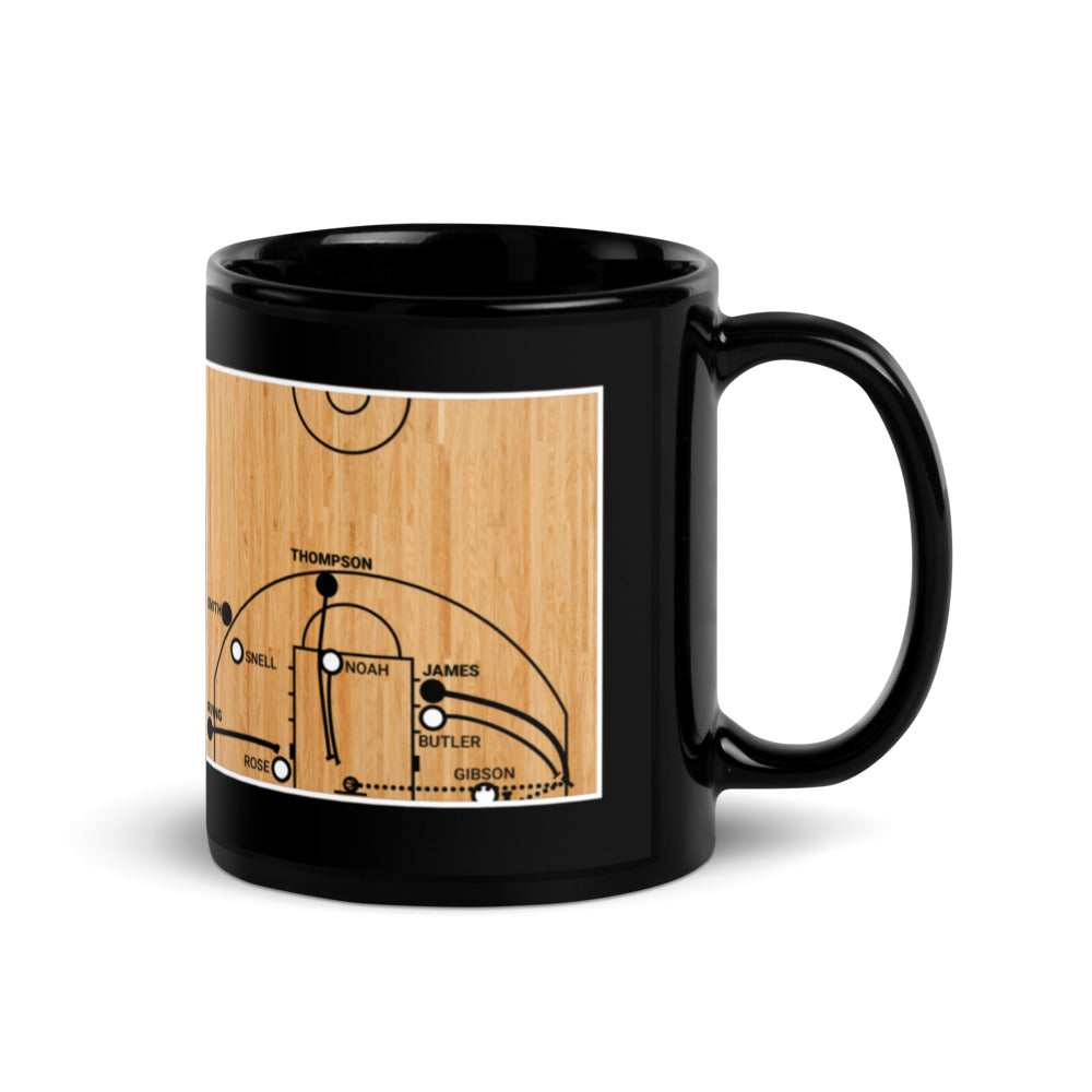 Cleveland Cavaliers Greatest Plays Mug: LBJ's OT buzzer (2015)