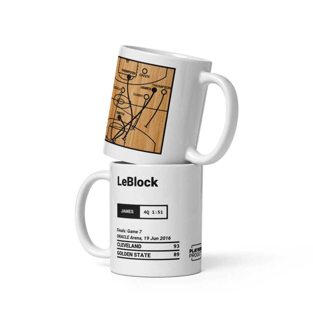 Cleveland Cavaliers Greatest Plays Mug: LeBlock (2016)