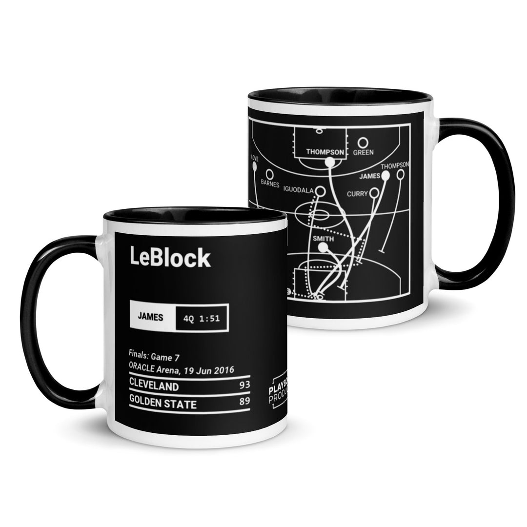 Cleveland Cavaliers Greatest Plays Mug: LeBlock (2016)