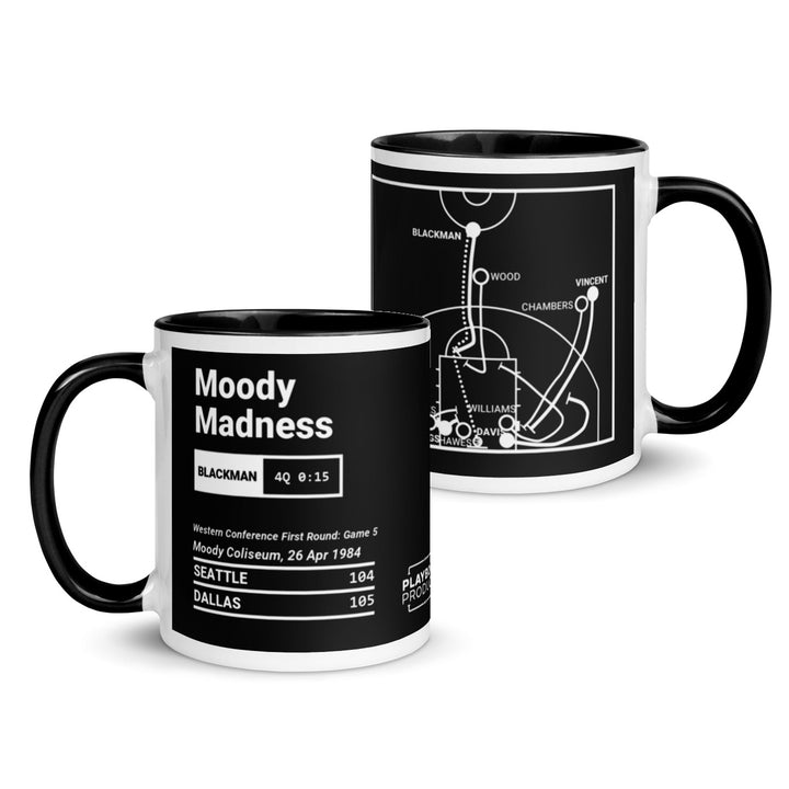 Dallas Mavericks Greatest Plays Mug: Moody Madness (1984)