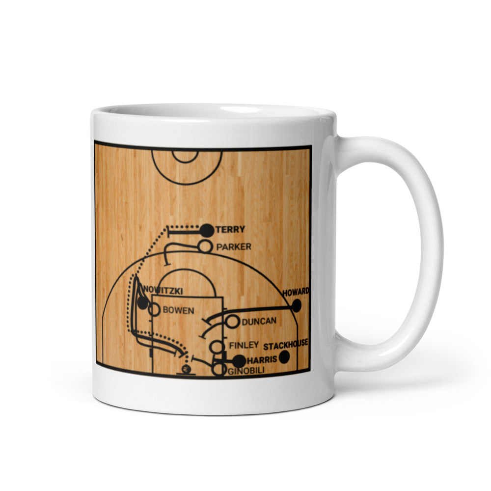 Dallas Mavericks Greatest Plays Mug: Onto the Finals (2006)