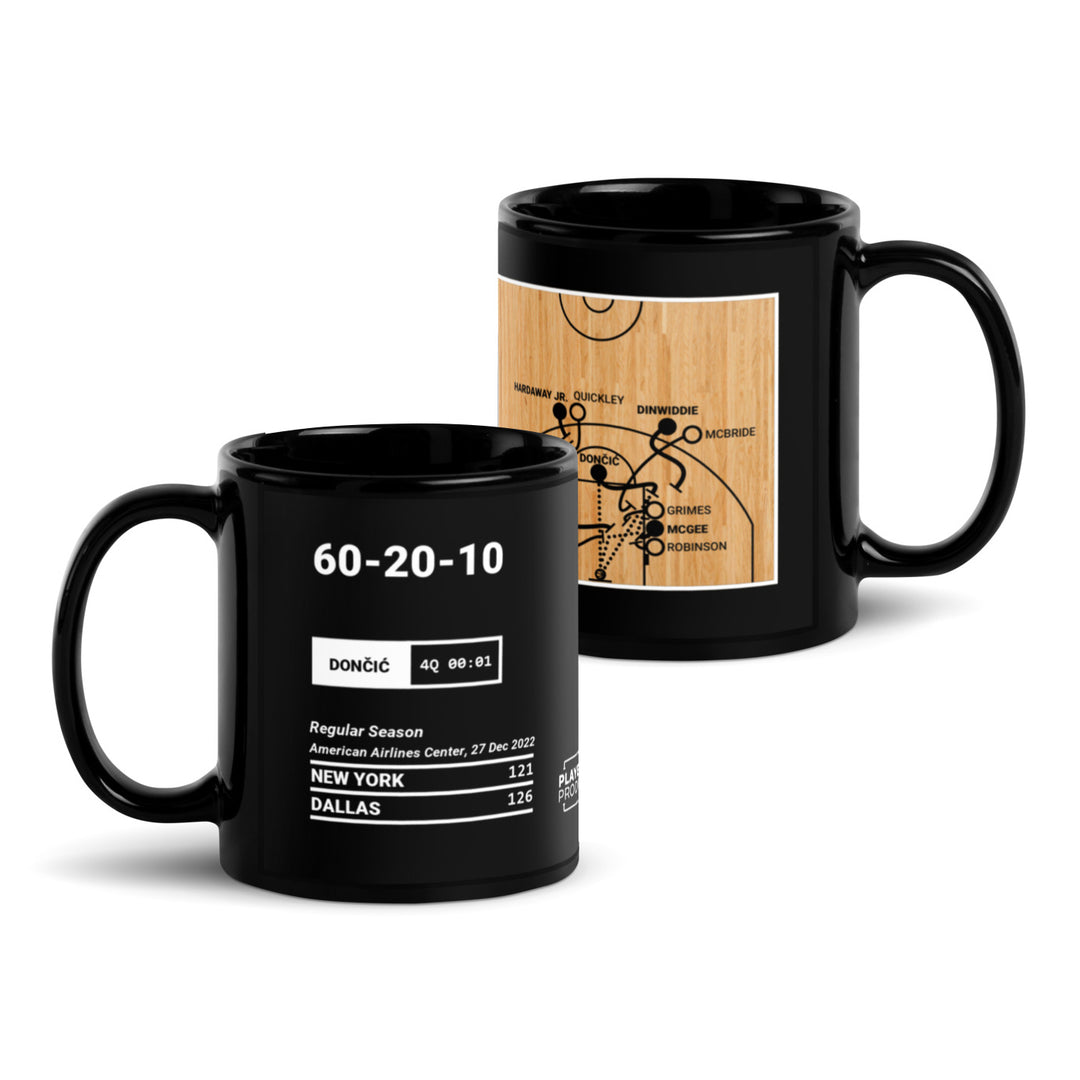 Dallas Mavericks Greatest Plays Mug: 60-20-10 (2022)