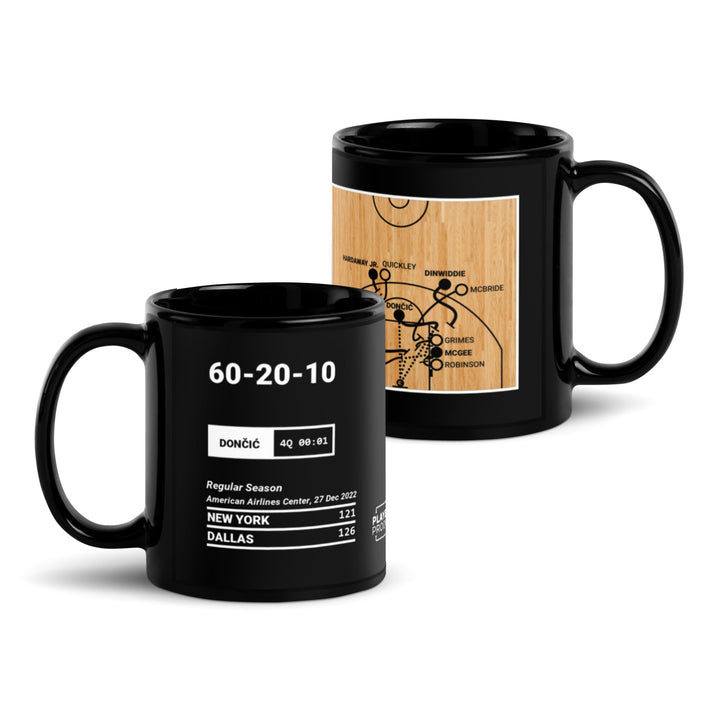 Dallas Mavericks Greatest Plays Mug: 60-20-10 (2022)