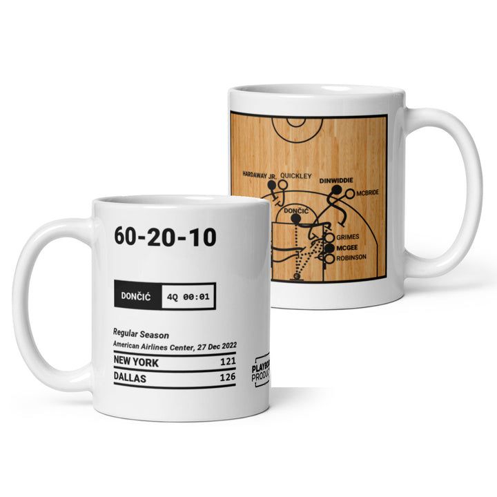 Dallas Mavericks Greatest Plays Mug: 60-20-10 (2022)