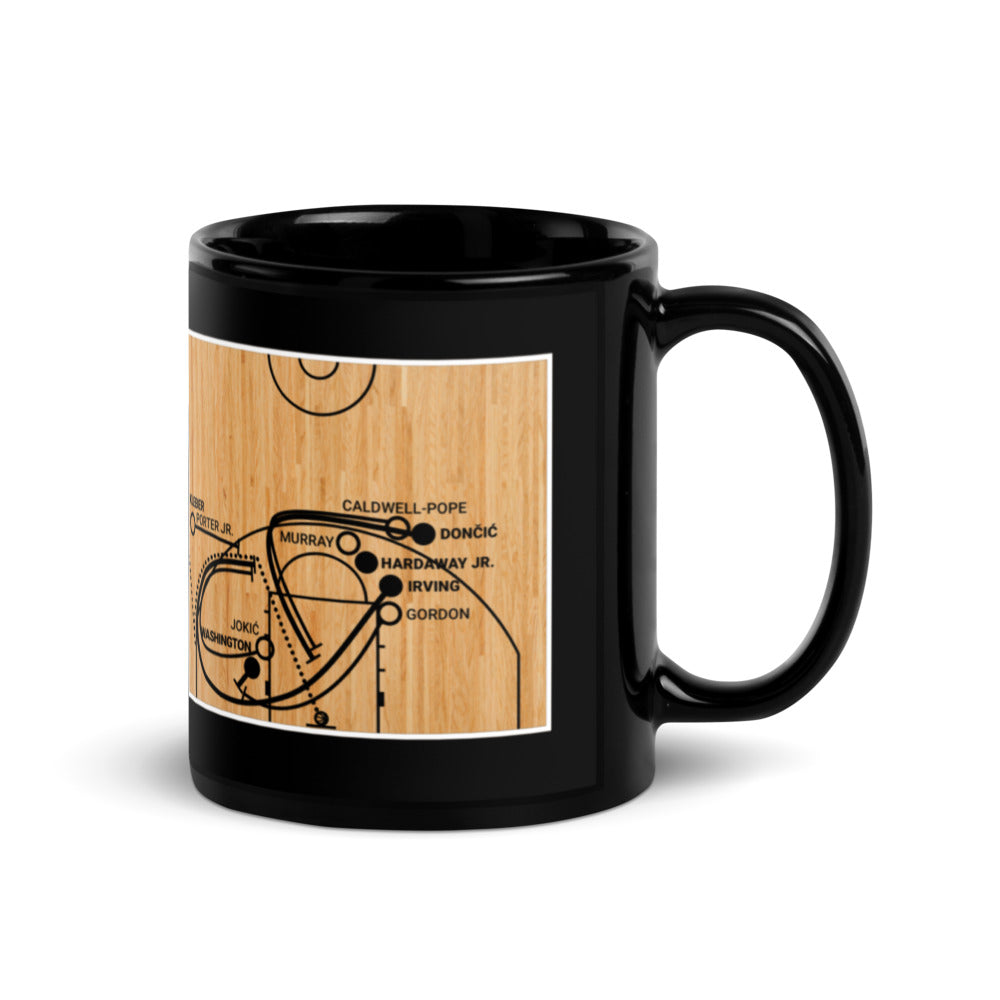 Dallas Mavericks Greatest Plays Mug: Left-hand floater (2024)