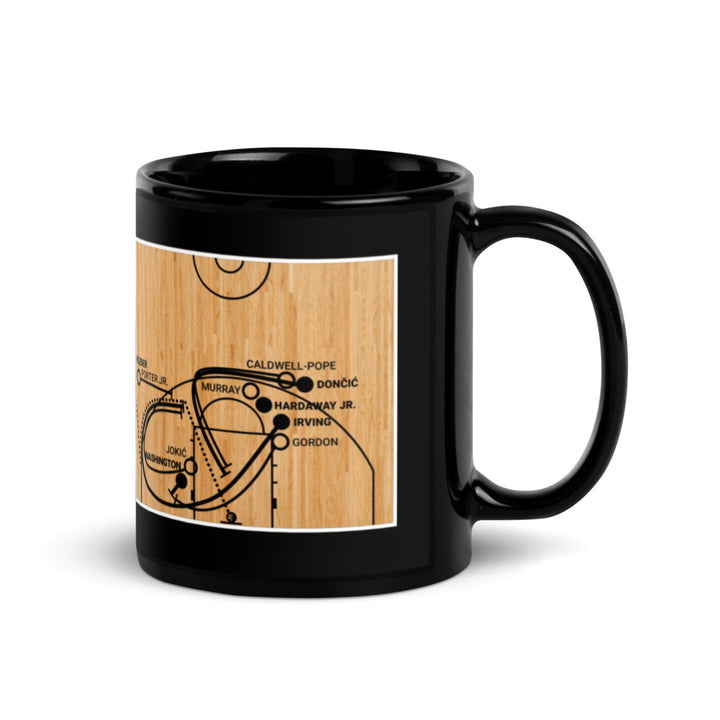 Dallas Mavericks Greatest Plays Mug: Left-hand floater (2024)