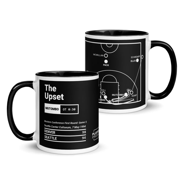 Denver Nuggets Greatest Plays Mug: The Upset (1994)