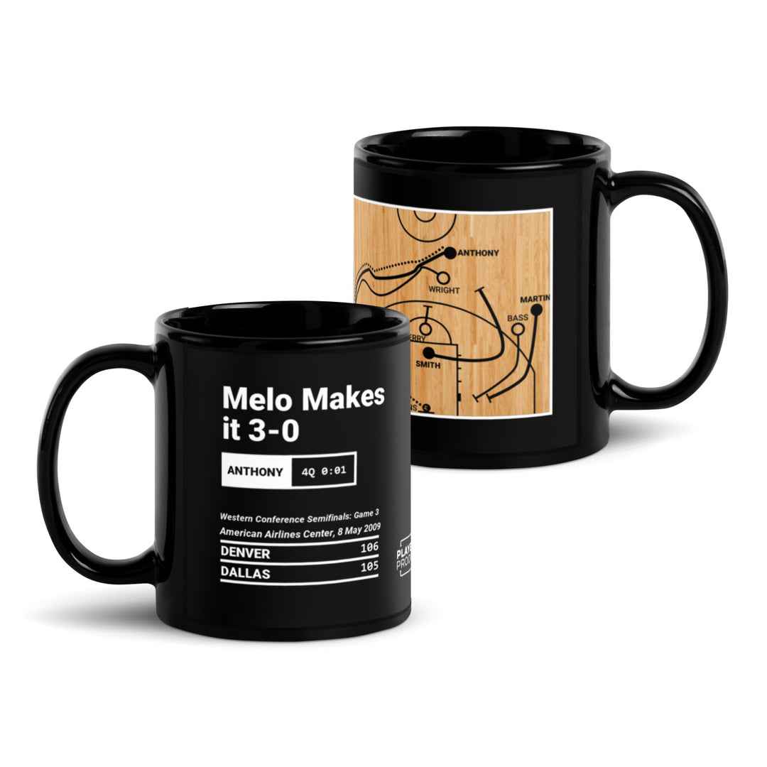 Denver Nuggets Greatest Plays Mug: Melo Makes it 3-0 (2009)