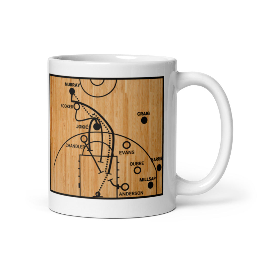 Denver Nuggets Greatest Plays Mug: Joker's Perfect triple double (2018)