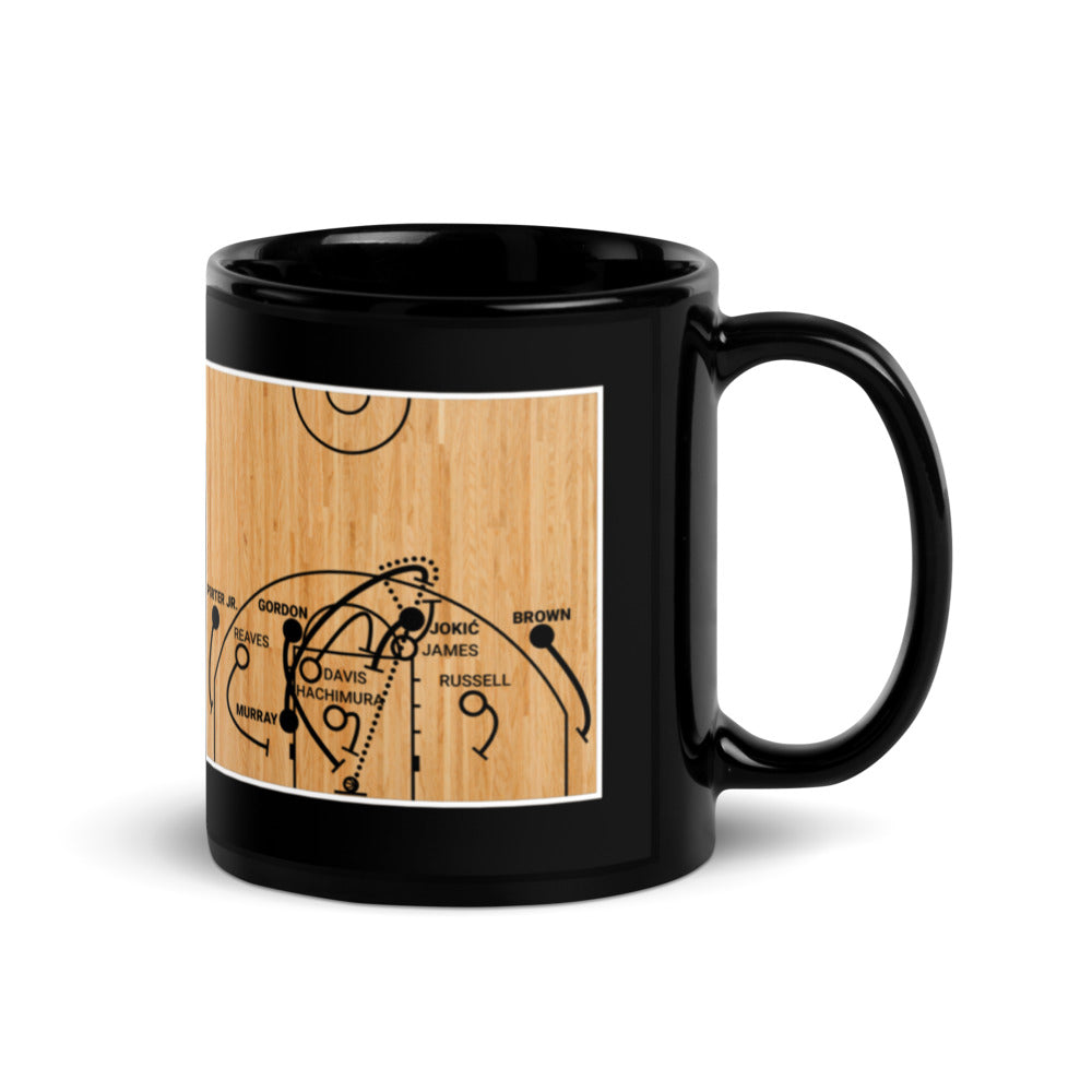 Denver Nuggets Greatest Plays Mug: 23 in the 4th (2023)