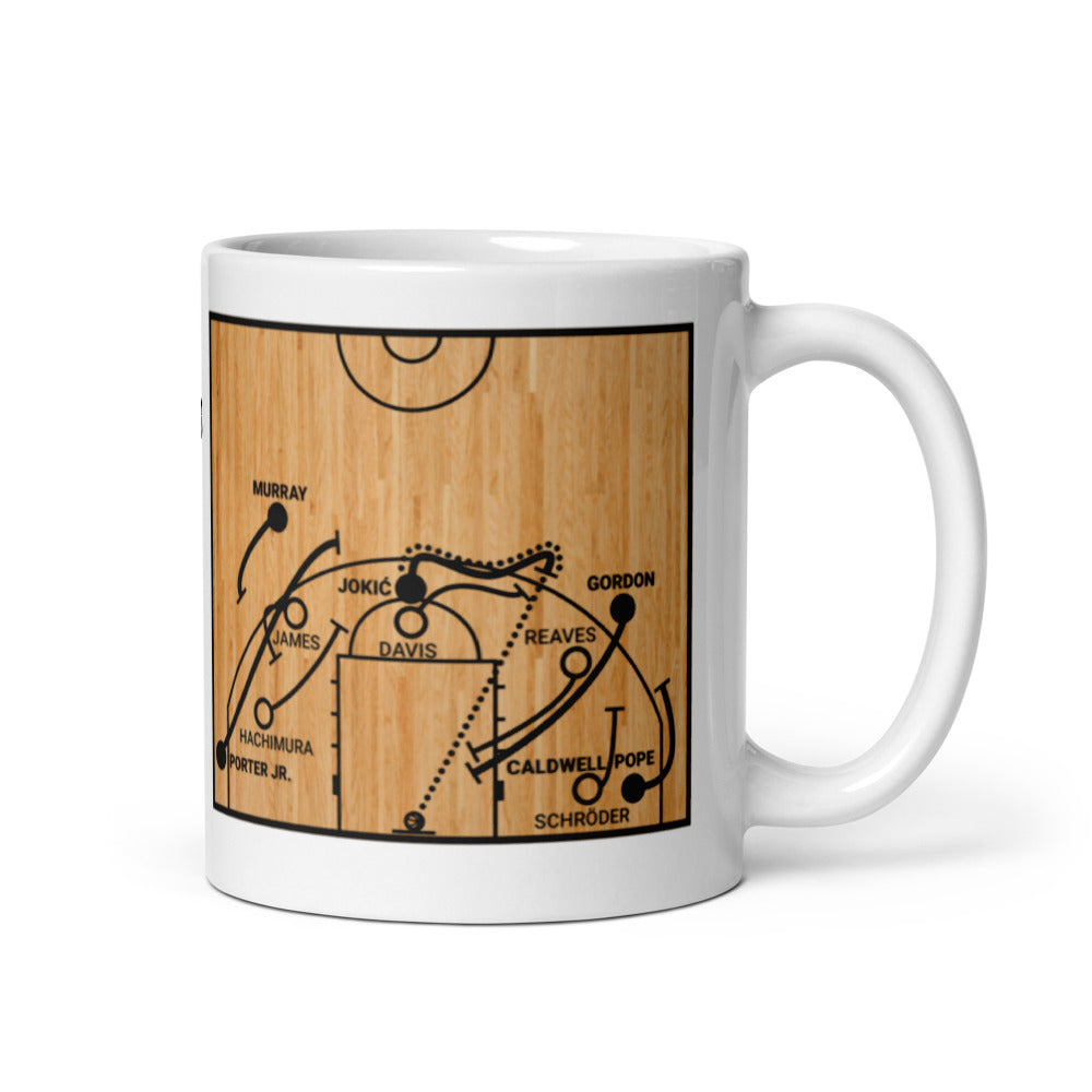 Denver Nuggets Greatest Plays Mug: Joker's magic. Headed to the Finals (2023)