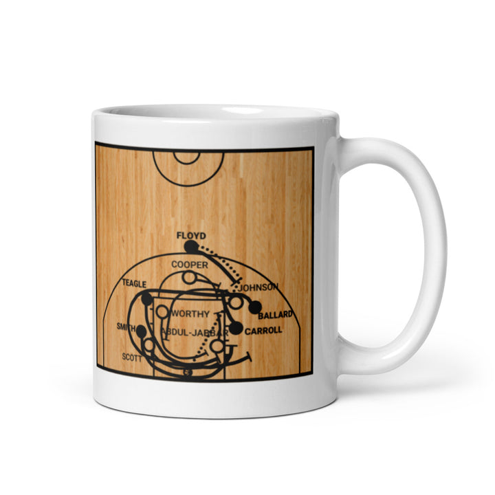 Golden State Warriors Greatest Plays Mug: The Sleepy Floyd Game (1987)