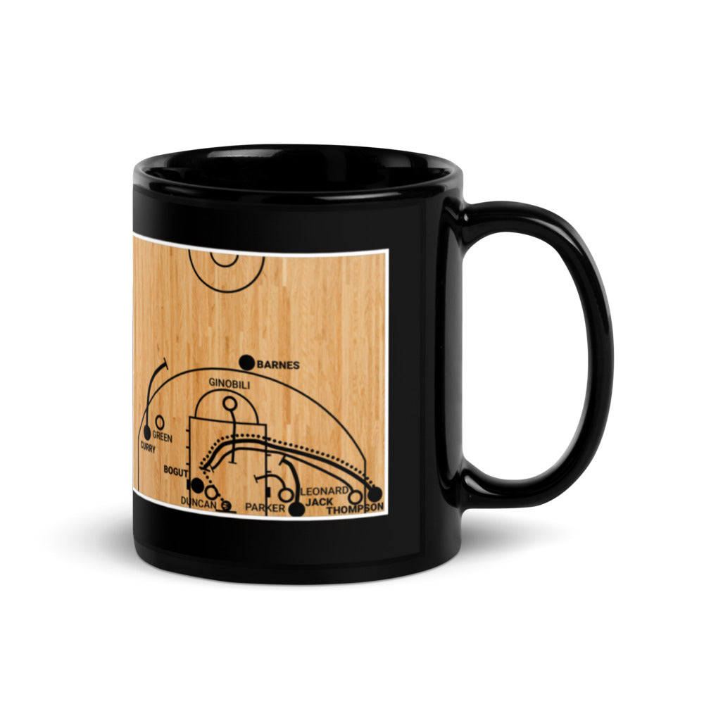 Golden State Warriors Greatest Plays Mug: Thompson for the tie (2013)
