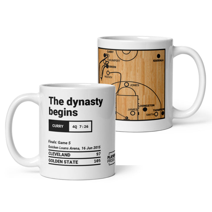 Golden State Warriors Greatest Plays Mug: The dynasty begins (2015)