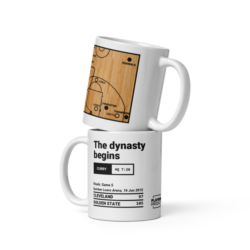 Golden State Warriors Greatest Plays Mug: The dynasty begins (2015)