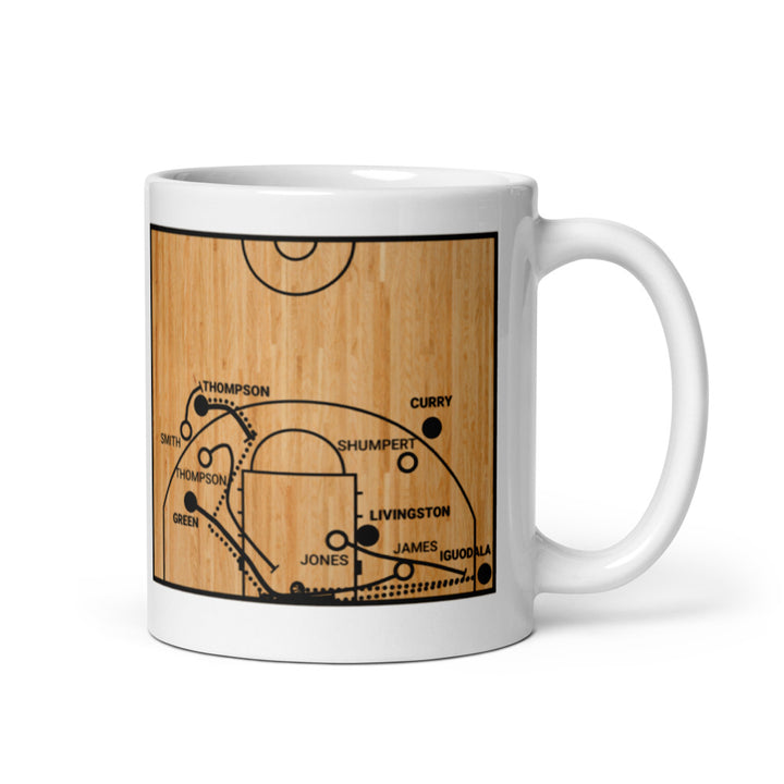 Golden State Warriors Greatest Plays Mug: Cutting up Cleveland (2015)