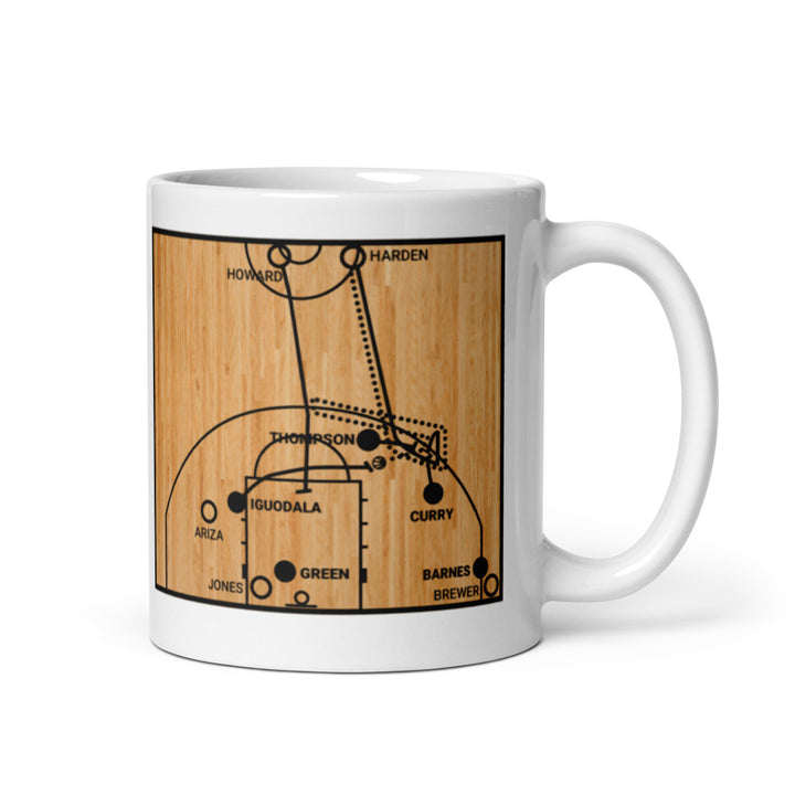 Golden State Warriors Greatest Plays Mug: Stopping Harden (2015)