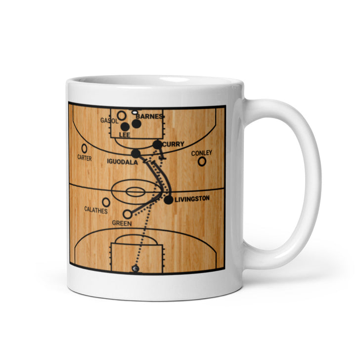 Golden State Warriors Greatest Plays Mug: Curry from 62' (2015)