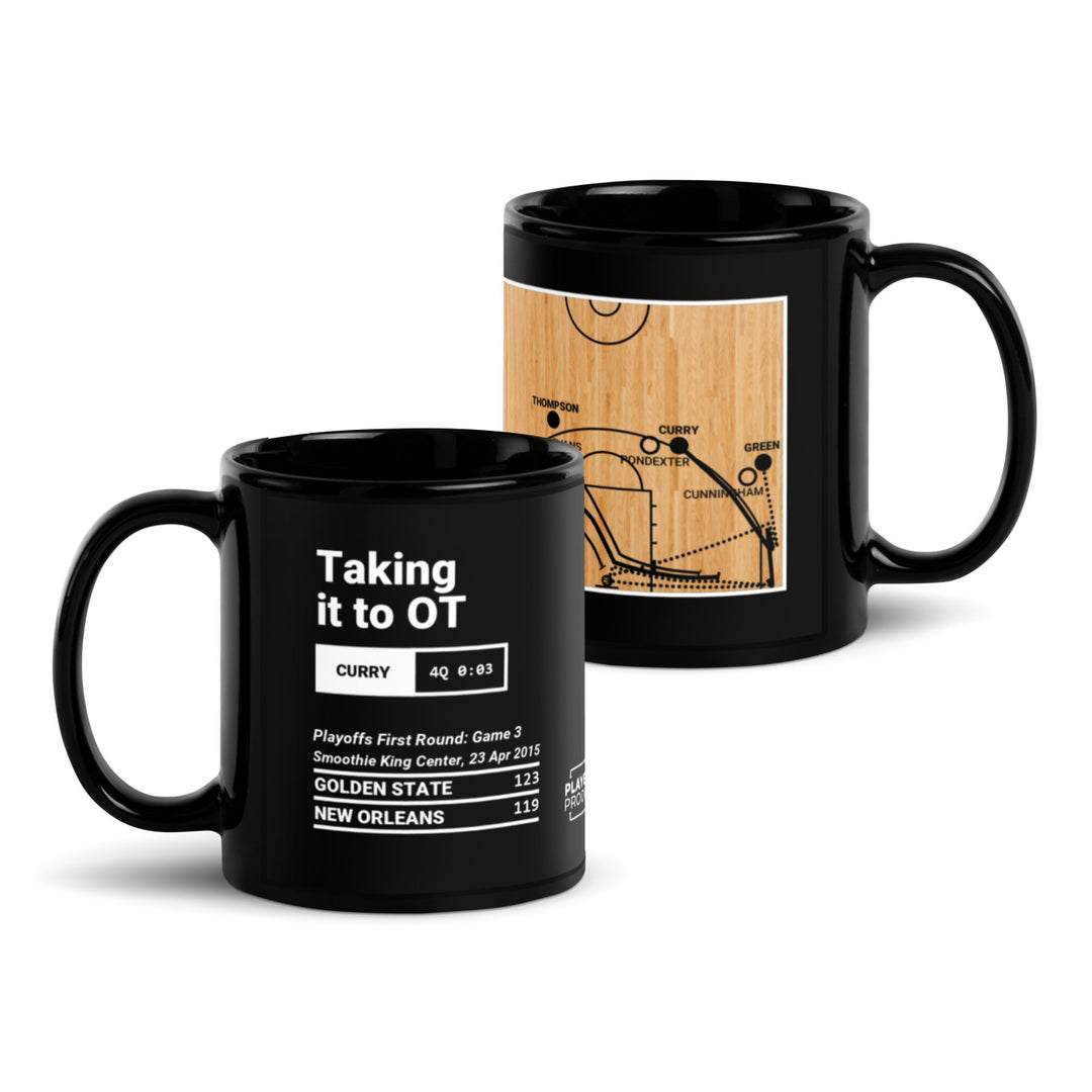 Golden State Warriors Greatest Plays Mug: Taking it to OT (2015)
