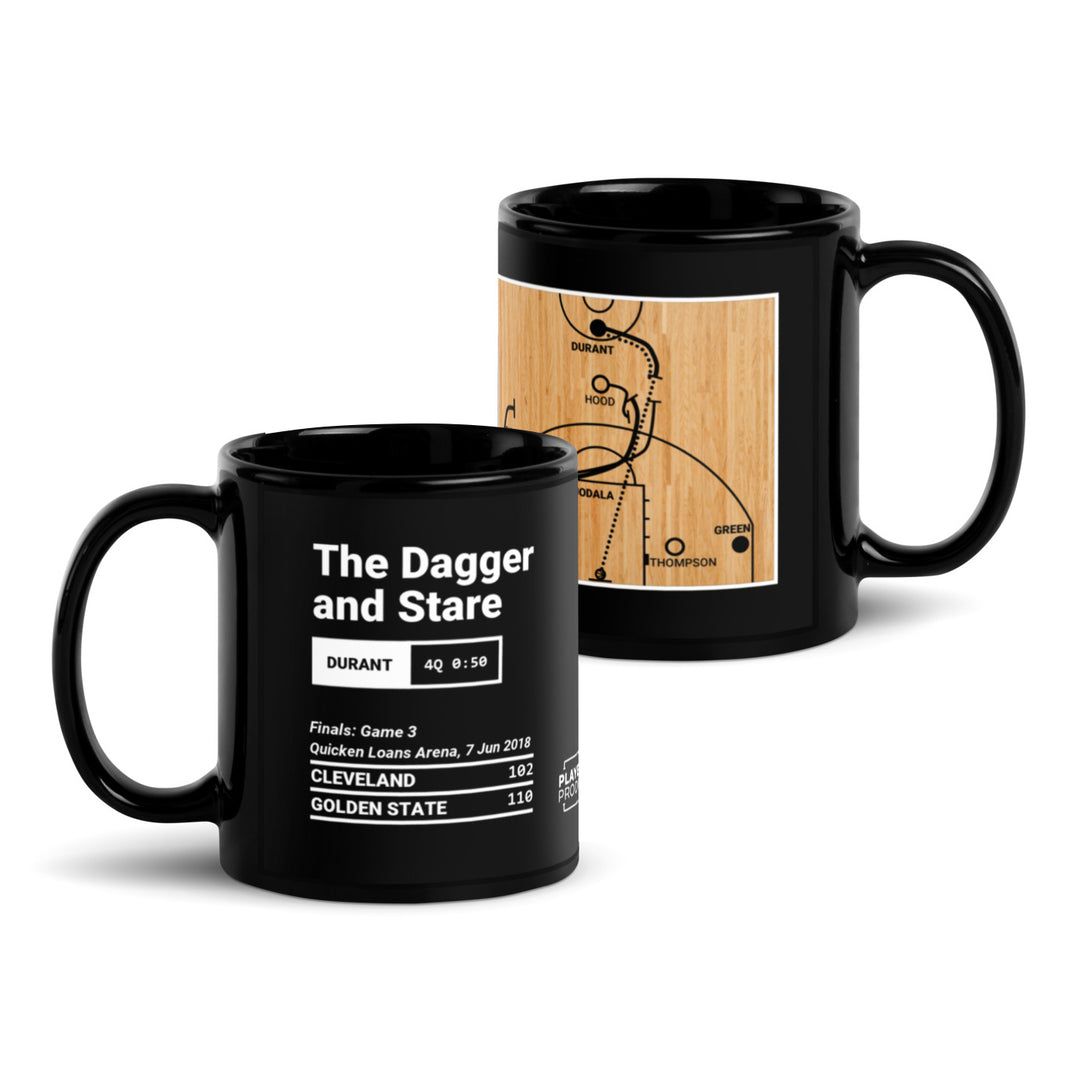 Golden State Warriors Greatest Plays Mug: The Dagger and Stare (2018)