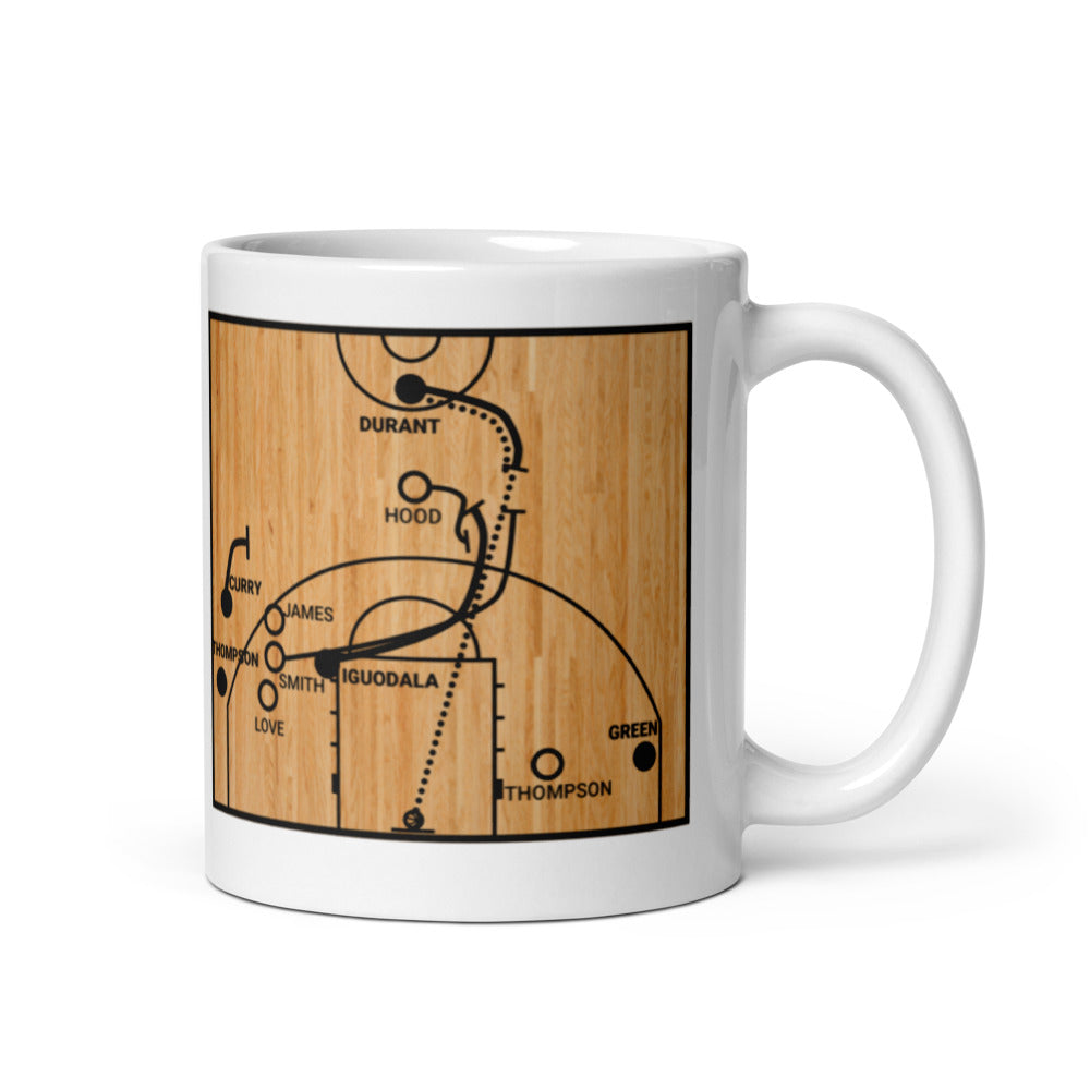 Golden State Warriors Greatest Plays Mug: The Dagger and Stare (2018)
