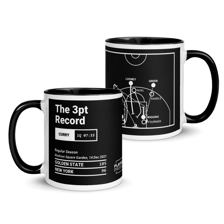 Golden State Warriors Greatest Plays Mug: The 3pt Record (2021)