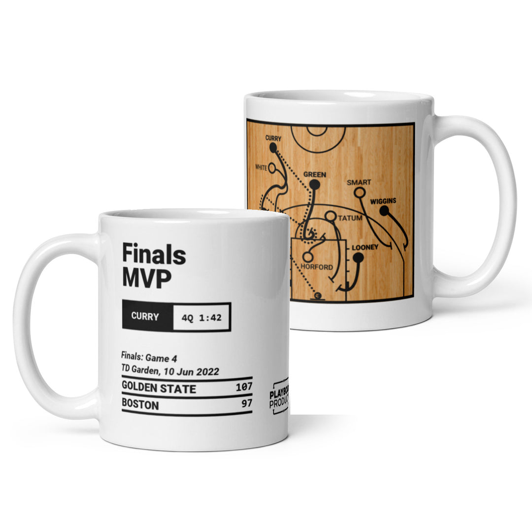 Golden State Warriors Greatest Plays Mug: Finals MVP (2022)