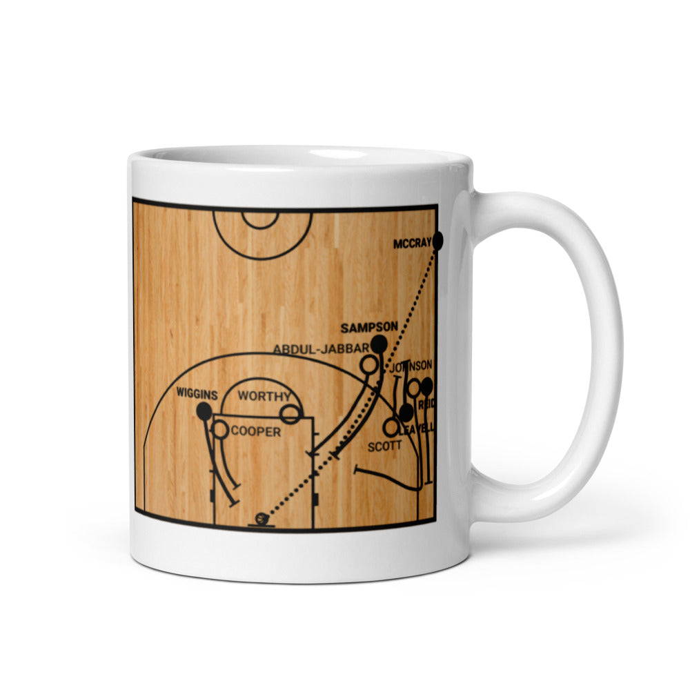 Houston Rockets Greatest Plays Mug: Sampson's game winner (1986)