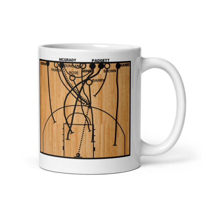 Houston Rockets Greatest Plays Mug: McGrady 13 in 33 (2004)