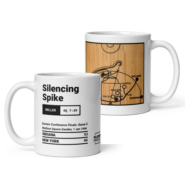 Indiana Pacers Greatest Plays Mug: Silencing Spike (1994)