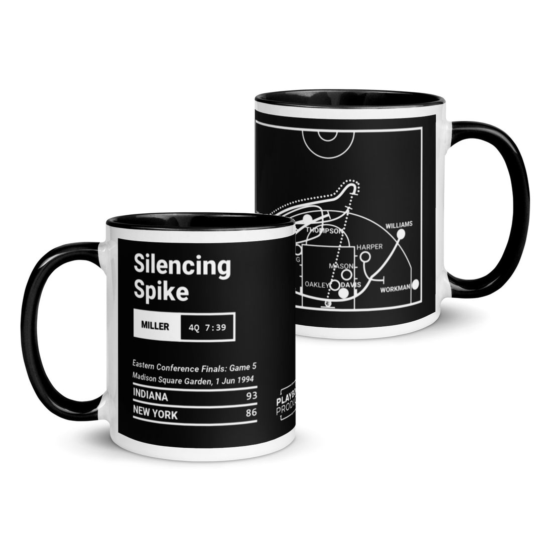 Indiana Pacers Greatest Plays Mug: Silencing Spike (1994)