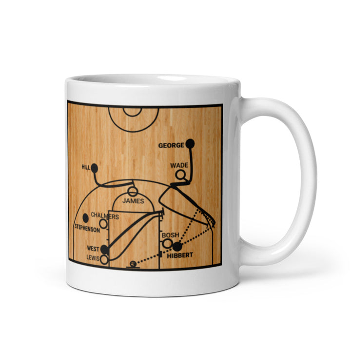 Indiana Pacers Greatest Plays Mug: PG's 21 in the 4th (2014)