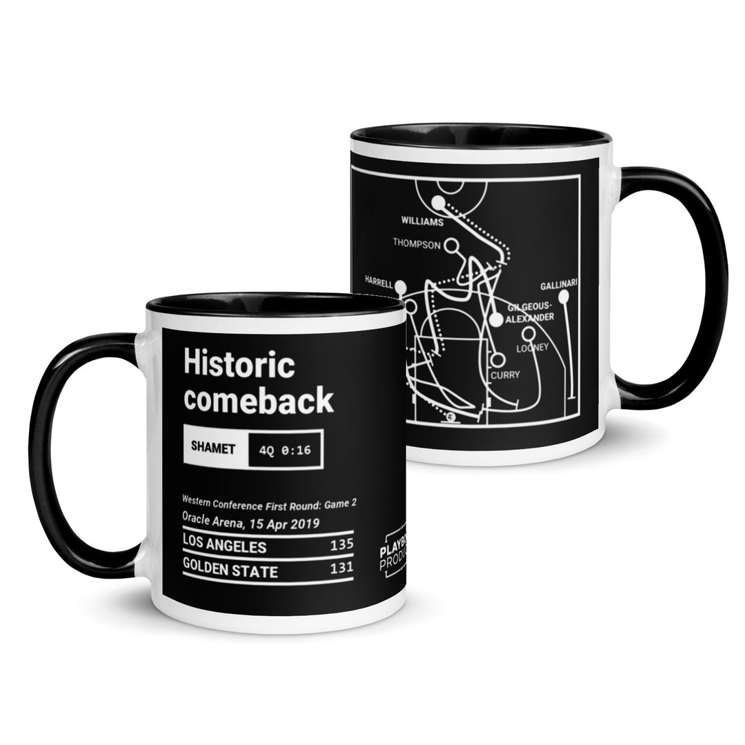 LA Clippers Greatest Plays Mug: Historic comeback (2019)