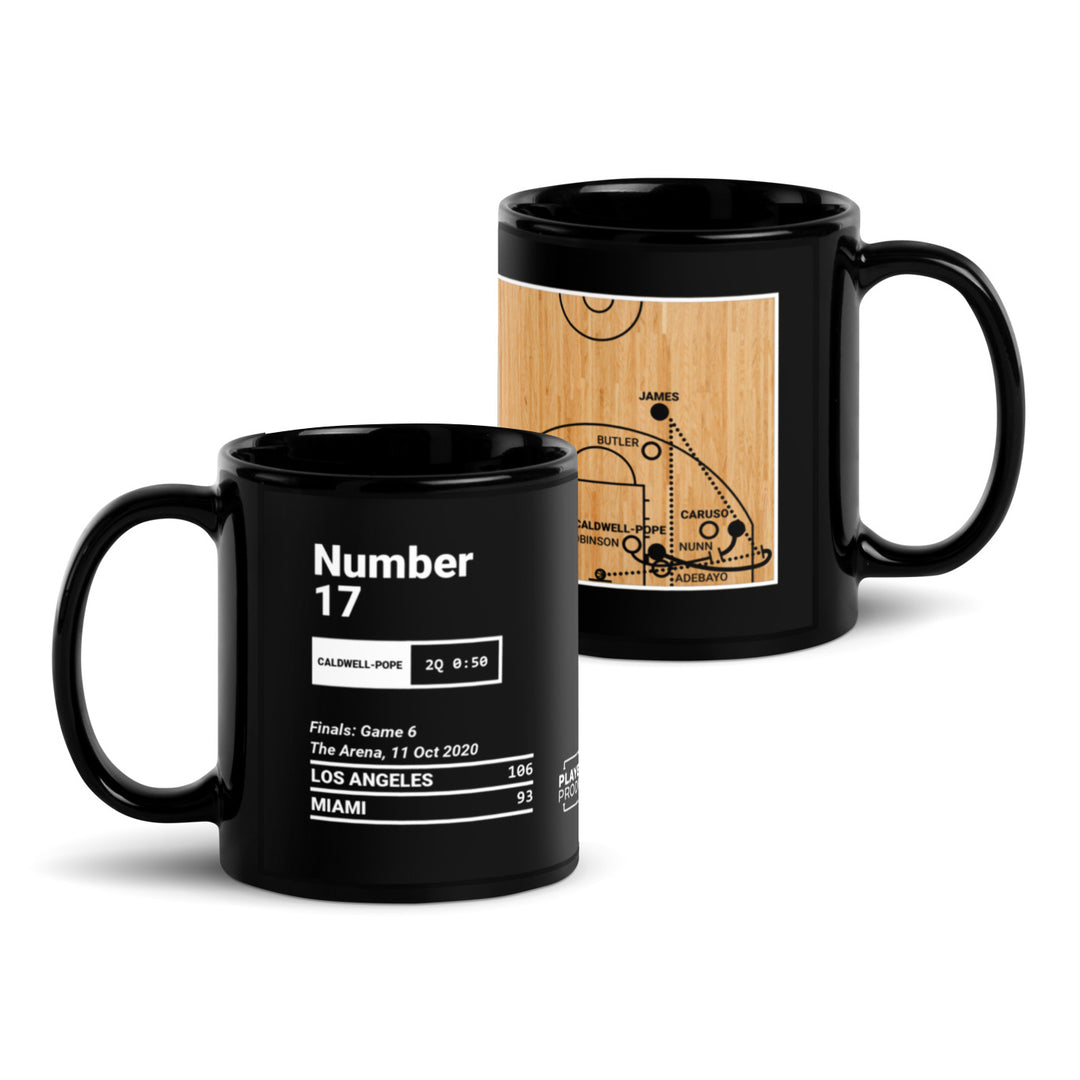 Los Angeles Lakers Greatest Plays Mug: Number 17 (2020)