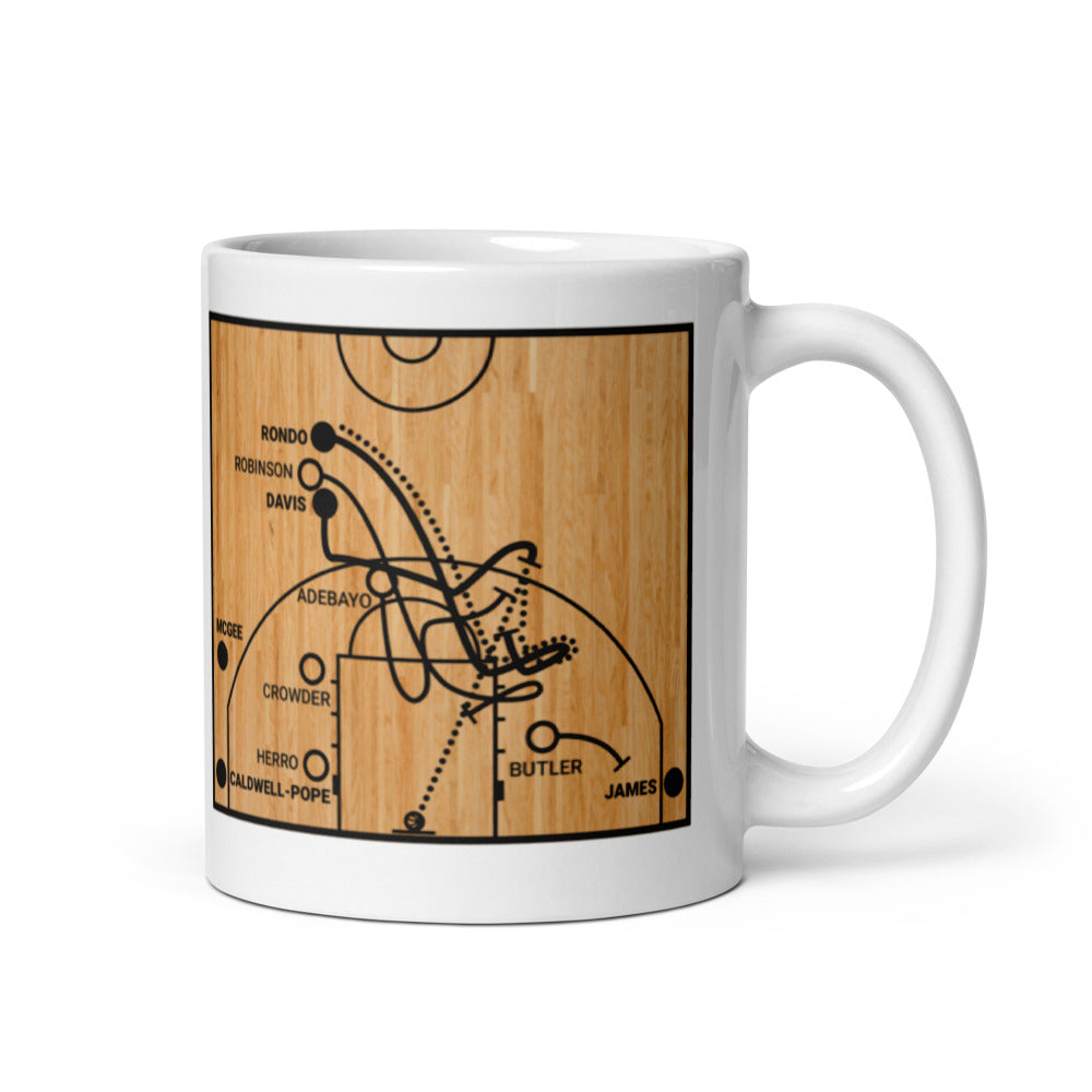 Los Angeles Lakers Greatest Plays Mug: Game 4 Dagger (2020)