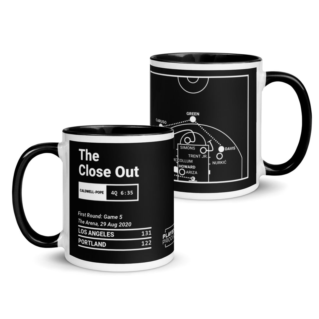 Los Angeles Lakers Greatest Plays Mug: The Close Out (2020)