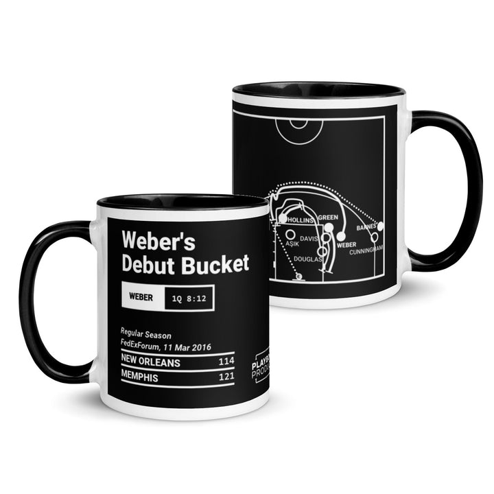 Memphis Grizzlies Greatest Plays Mug: Weber's Debut Bucket (2016)