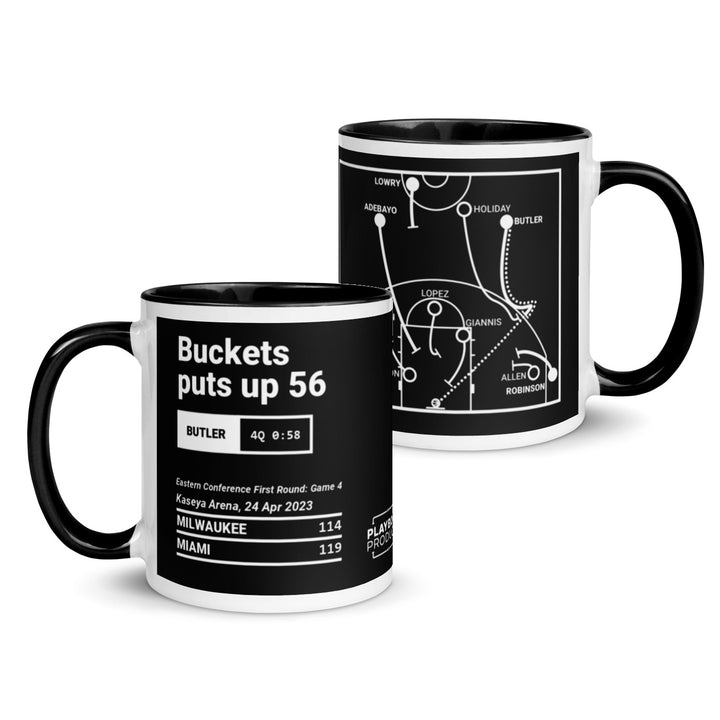 Miami Heat Greatest Plays Mug: Buckets puts up 56 (2023)