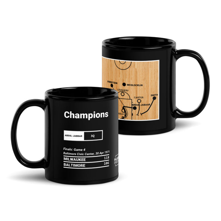 Milwaukee Bucks Greatest Plays Mug: Champions (1971)