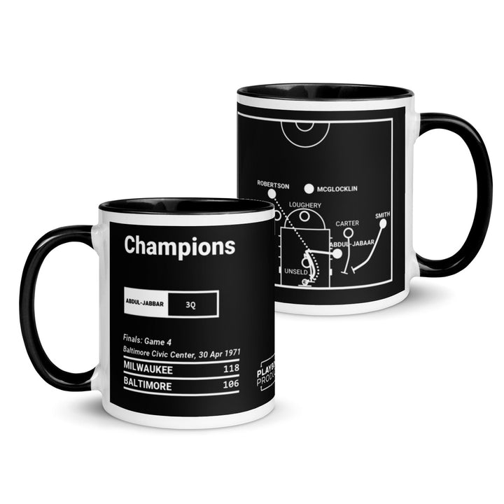 Milwaukee Bucks Greatest Plays Mug: Champions (1971)