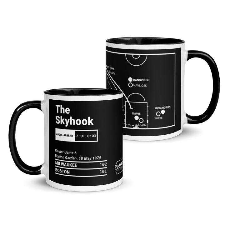 Milwaukee Bucks Greatest Plays Mug: The Skyhook (1974)