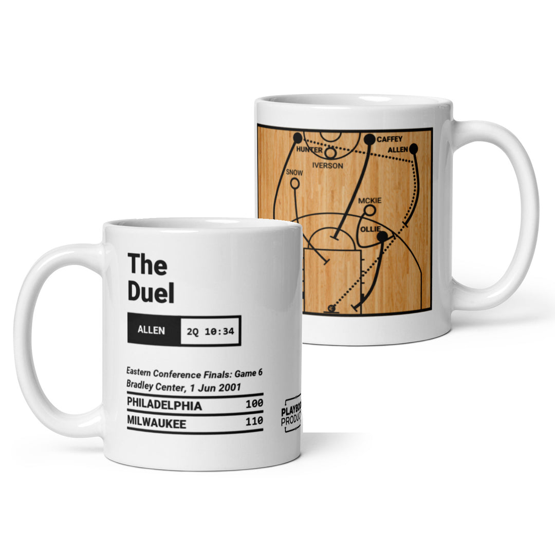 Milwaukee Bucks Greatest Plays Mug: The Duel (2001)