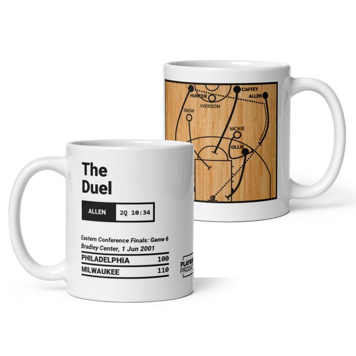 Milwaukee Bucks Greatest Plays Mug: The Duel (2001)