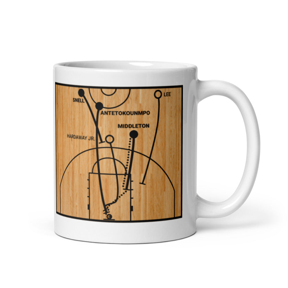 Milwaukee Bucks Greatest Plays Mug: Big dunk (2018)